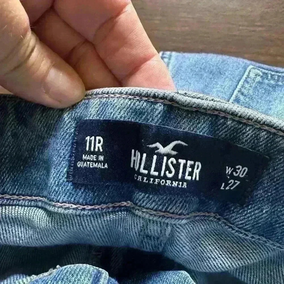 Holster Ultra High Rise Mom Jeans. Size 30. Paper Bag Waist. Raw Hem - Picture 5 of 7